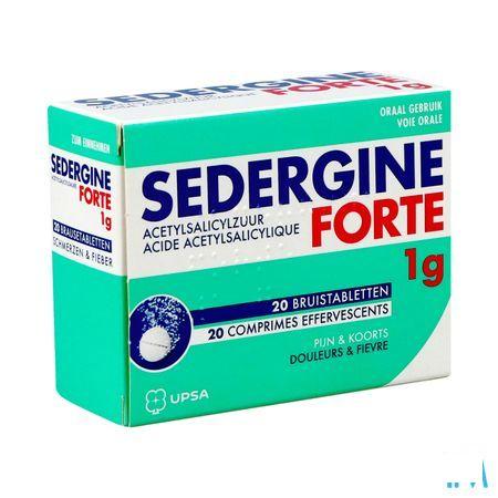 Sedergine Forte Bruis 1 Gr Tabletten 20