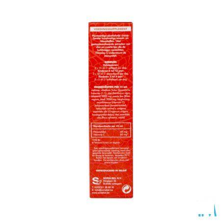 Soria Sambuxir Siroop Vlierbes 150 ml  -  Soria Bel