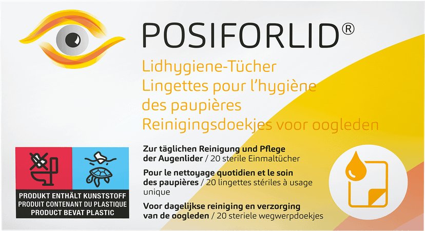 Posiforlid Reinigingsdoekje Oogleden 20