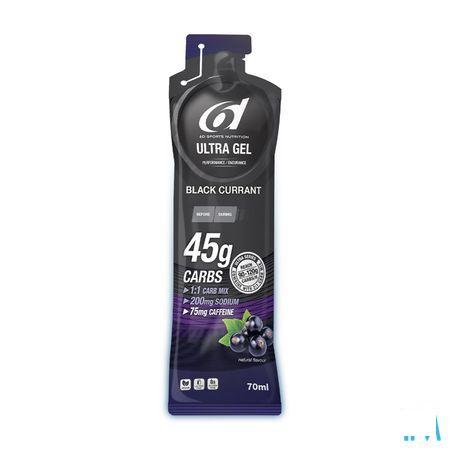 6D Ultra Gel + Caffeine Blackcurrant 70ml