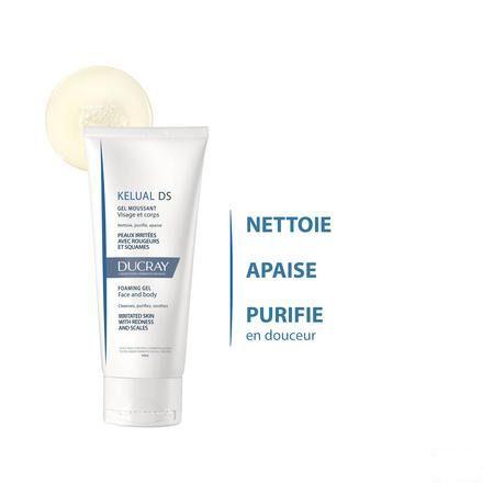 Ducray Kelual Ds Gel Schuimend 200 ml