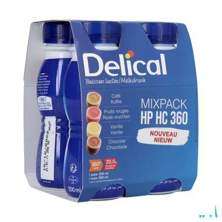 Delical Hphc 360 Mixpack 4X200 ml  -  Bs Nutrition