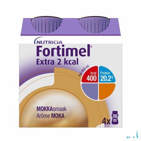 Fortimel Extra 2Kcal Moka 4X200 ml  -  Nutricia
