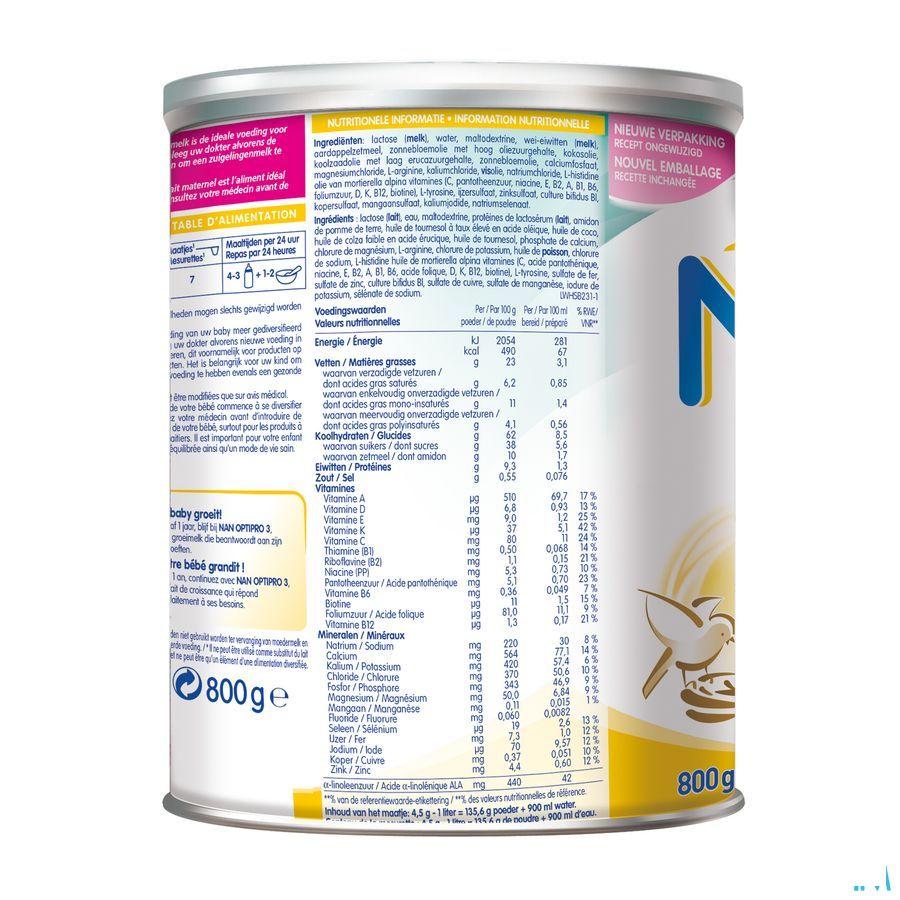 Nan Ha2 Melkpdr 800 gr  -  Nestle