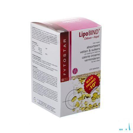 Fytostar Lipobind Chitosan Nopal Comprimes 120  -  Ocebio