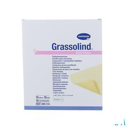 Grassolind 10x10cm St. 10 P/s  -  Hartmann