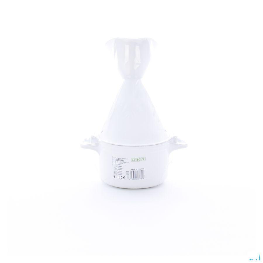 Wolf Inhalator Plastiek Wit