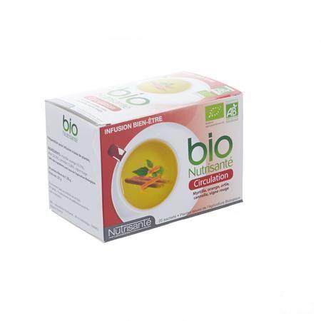 Infusie Bio Bloedsomloop Zakje 20  -  Nutrisante