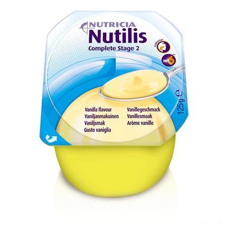 Nutilis Complete Stage 2 Vanille Flacon 4x125 ml  -  Nutricia