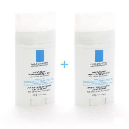 Deo Physio Stick Duo 2x40 gr  -  La Roche-Posay