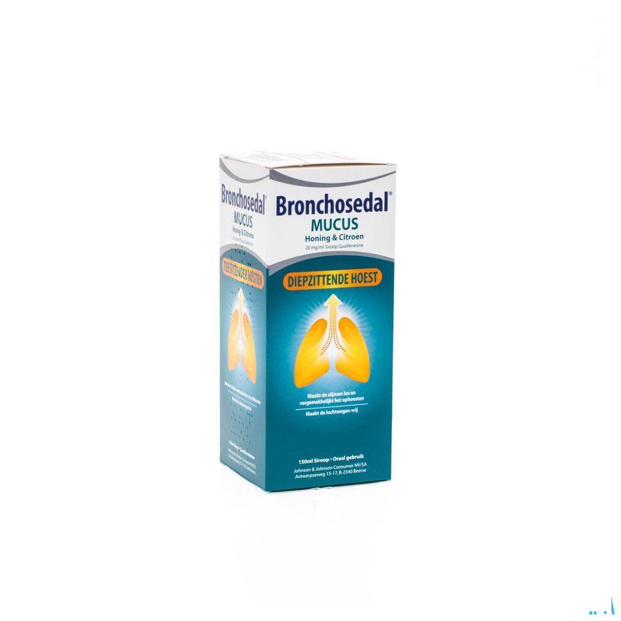 Bronchosedal Mucus Honing Citroen 300 ml 20 mg/ml