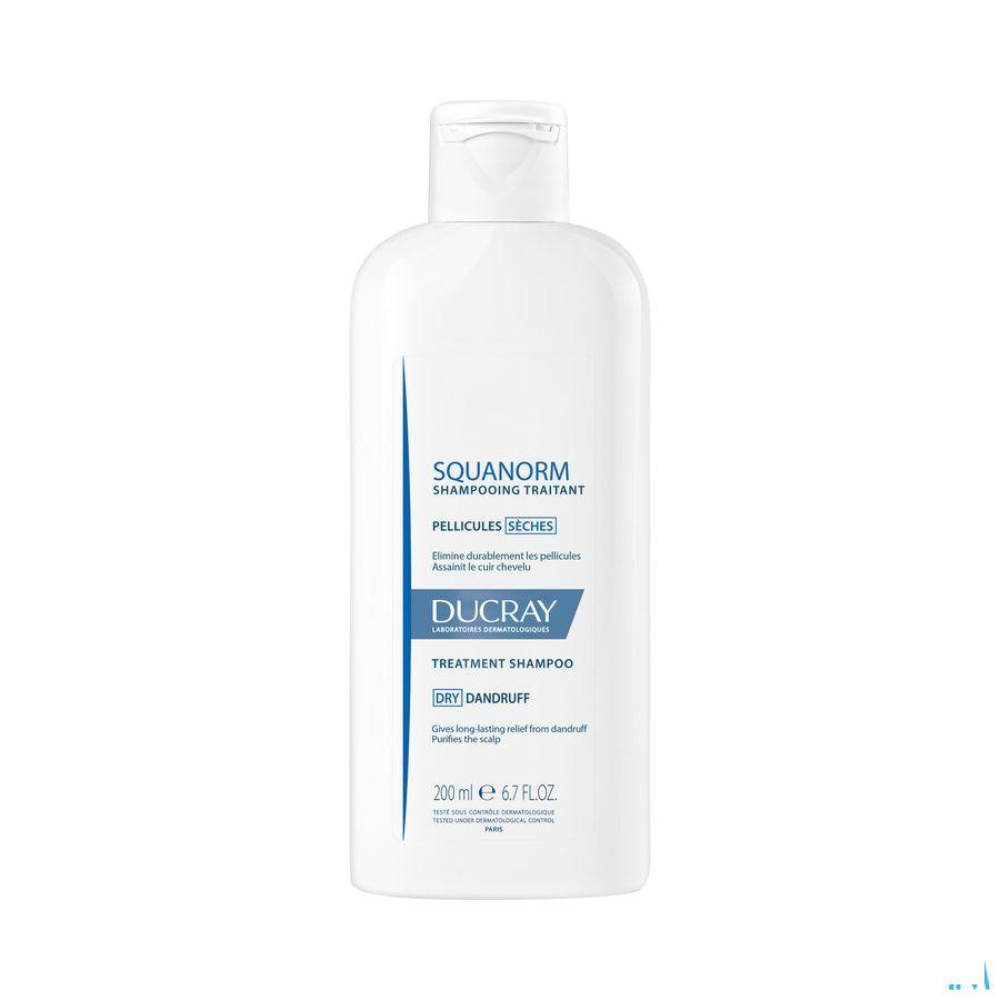 Ducray Squanorm Shampoo Droge Schilfers 200  ml Nf