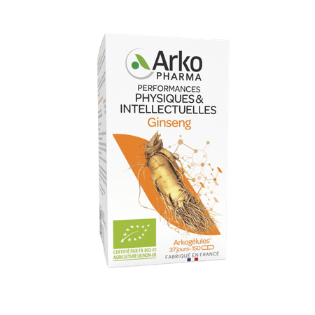 Arkogelules Ginseng Bio Caps 150  -  Arkopharma