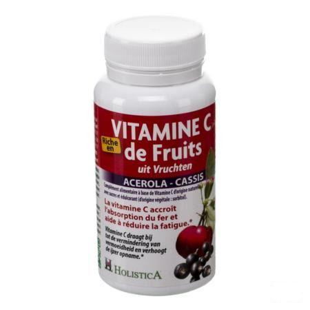 Vitamine C Acerola-cassis Comprimes 60 Holistica  -  Bioholistic Diffusion