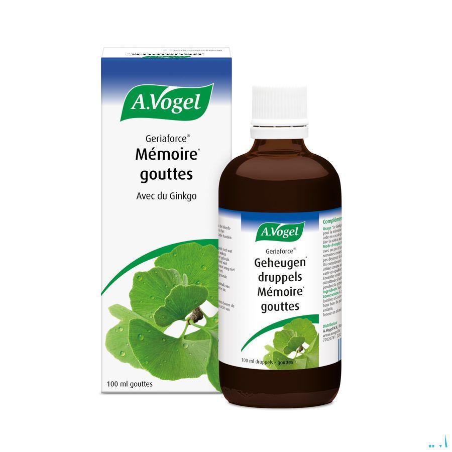 A.Vogel Geriaforce Geheugen Druppels 100 ml  -  A.Vogel