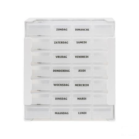 Eureka Care Pillendoos Transparant 1 Week  -  Eureka Pharma
