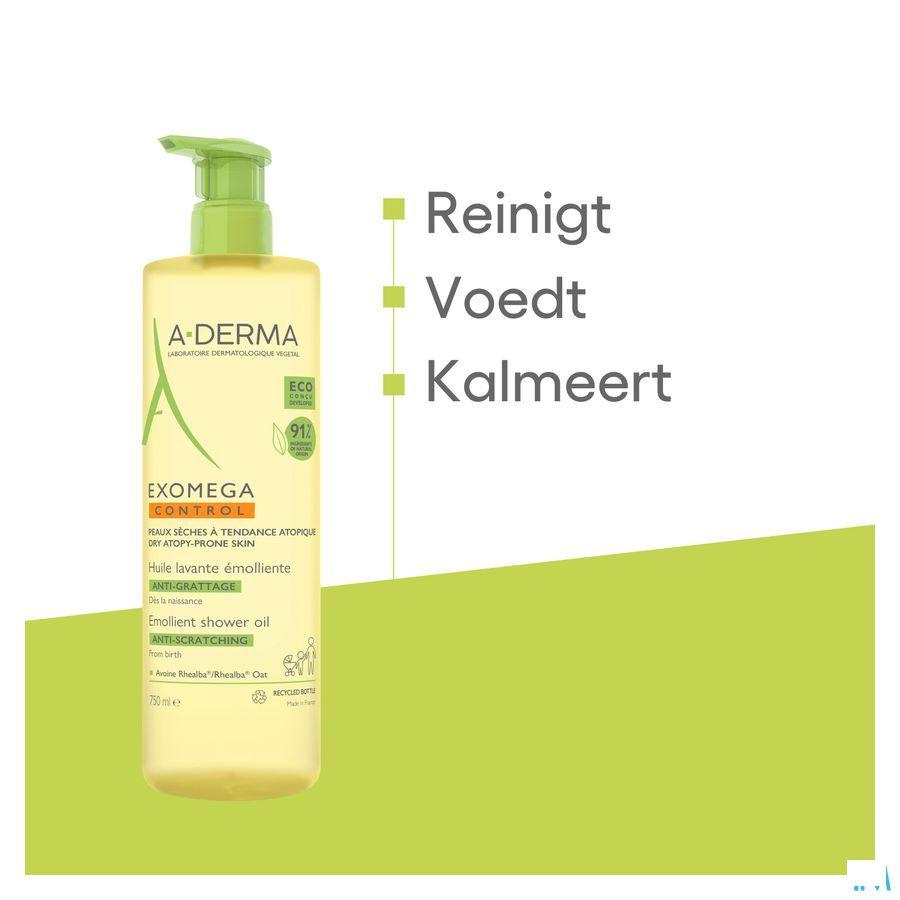Aderma Exomega Control Emolierende Wasolie 750 ml