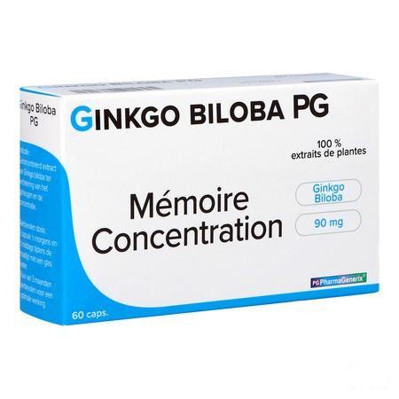 Gingko Biloba Pg Pharmagenerix Capsule 60  -  Superphar