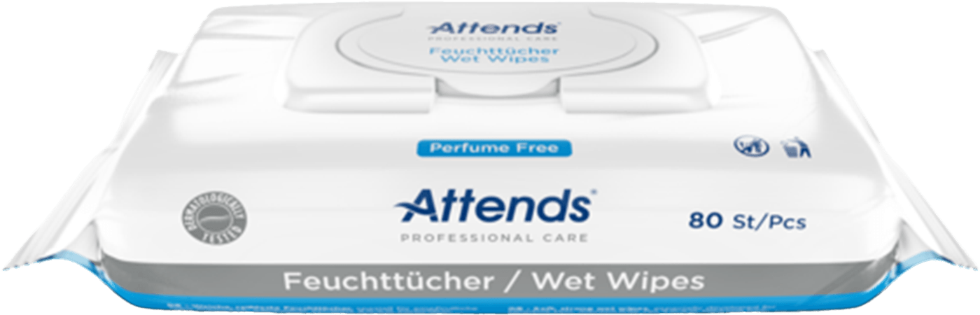 Attends Care Wet Wipes 80