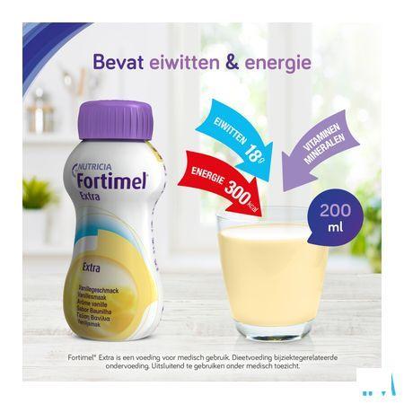Fortimel Extra Mixed Multipack 8x200 ml  -  Nutricia