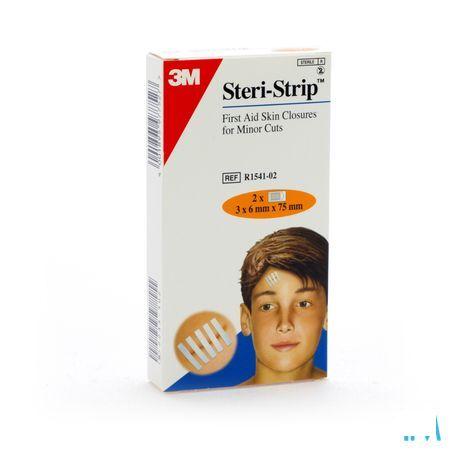 Steri-strip Hechtstrip Ster 6x 75mm 2x 5 1541p-2  -  3M