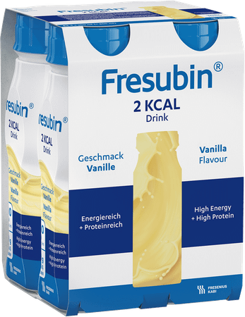 Fresubin 2kcal Drink Vanille Flacon 4x200 ml  -  Fresenius