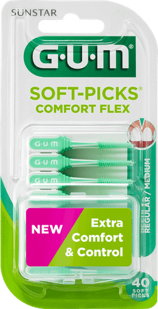 Gum Softpicks Comfort Flex Medium 40