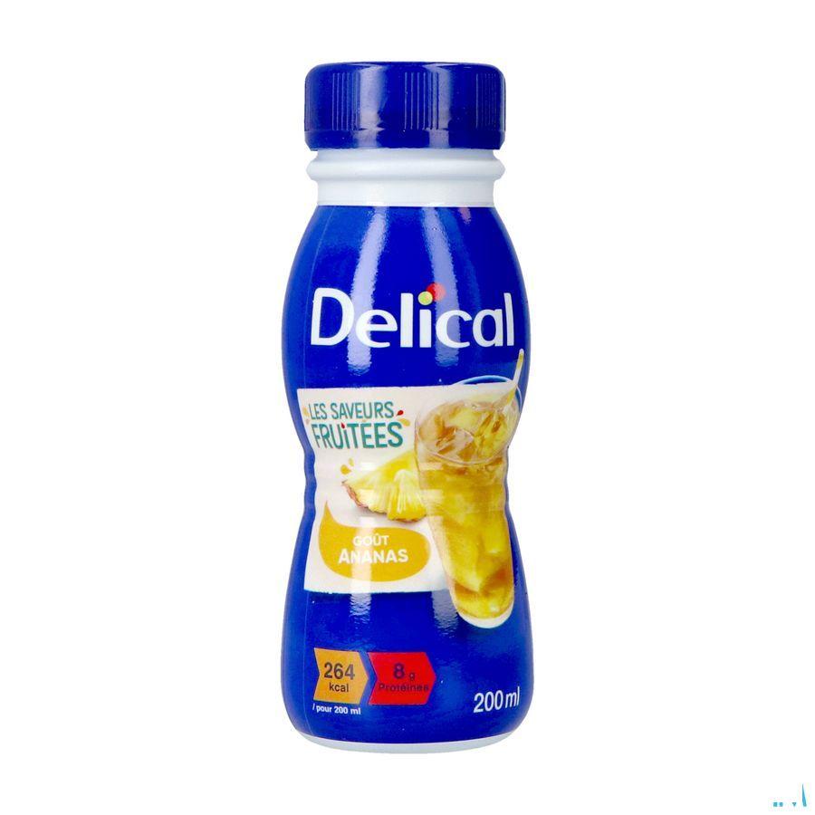 Delical Fruitdrink Ananas 4 x 200 ml