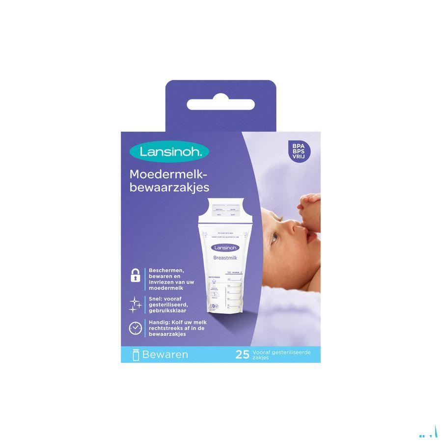 Lansinoh Bewaarzakjes Moedermelk 25 99205  -  Lansinoh Laboratories