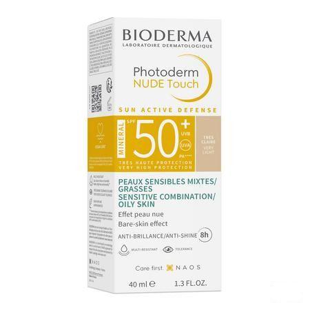 Bioderma Photoderm Nude Ip50 + Tres Claire 40 ml