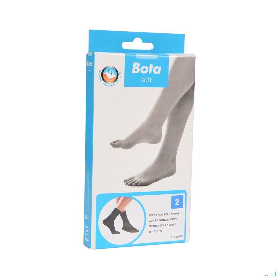 Bota Soft 3 Classique + Eponge Noir 39-42  -  Bota