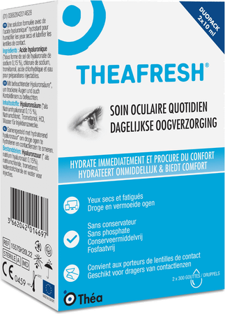 Theafresh Oogdruppels Oplossing 2X10 ml