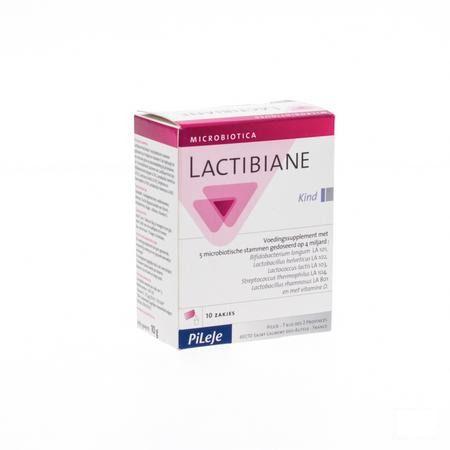 Lactibiane Kind Zakje 10x1 gr  -  Pileje