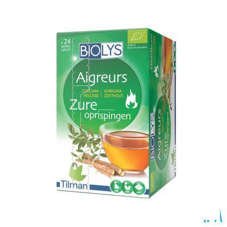 Biolys Curcuma-reglisse Sachets 24  -  Tilman