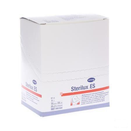 Sterilux Es Kompres Steriel 8Pl 7,5X 7,5Cm 25X 2 4185544  -  Hartmann