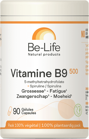 Vitamine B9 500 Be Life Capsule 90  -  Be-Life
