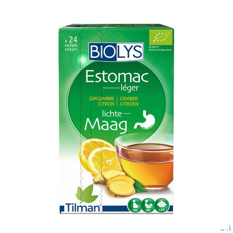 Biolys Gingembre Citron Sachets 24  -  Tilman