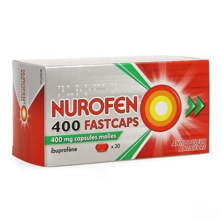 Nurofen 400 FastCapsule Capsule 30 X 400 mg