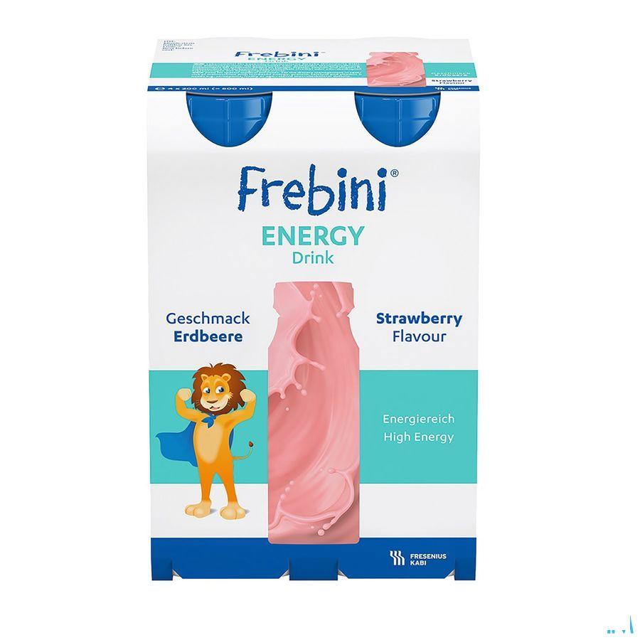 Frebini Energy Drink 200 ml Fraise/aardbei  -  Fresenius