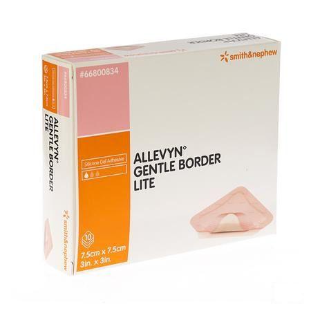 Allevyn Gentle Border Lite 7,5x 7,5cm 10 66800834  -  Smith Nephew