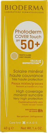 Bioderma Photoderm Cover Touch Claire Ip50+ Tb 40G  -  Naos