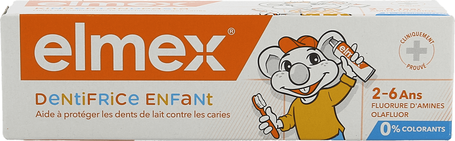Elmex Tandpasta Kind 2-6 Jaar 50 ml
