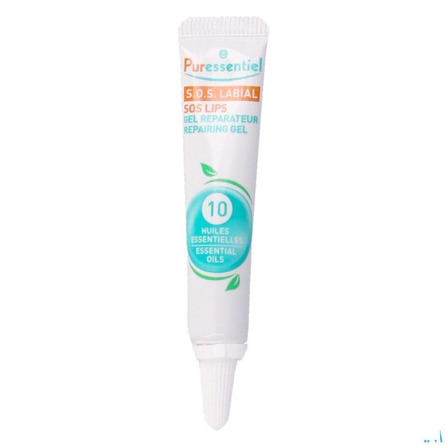 Puressentiel Sos Lippen Gel 10 Essentiele Olie 5 ml  -  Puressentiel