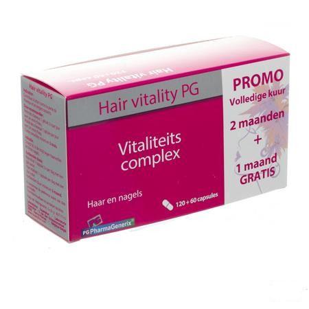 Hair Vitality Pg Pharmagenerix Capsule 3x60  -  Superphar