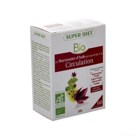 Super Diet Complexe Circulation Bio Comprimes 60  -  Superdiet Laboratoires