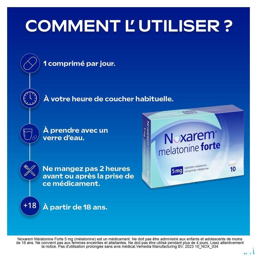 Noxarem Melatonine Forte 5Mg Comp 10