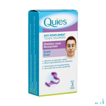 Quies Anti ronflement Dilateur Nasal Grande 1  -  Quies