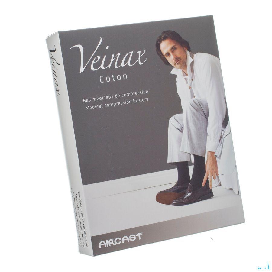 Veinax Kous Katoen Man 2 Lang Zwart Maat 3