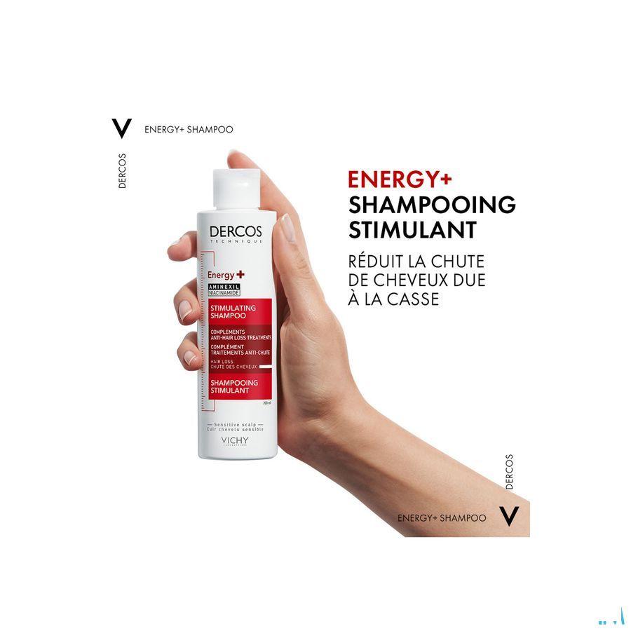 Vichy Dercos Energy Shampoo Aminexil 200 ml  -  Vichy