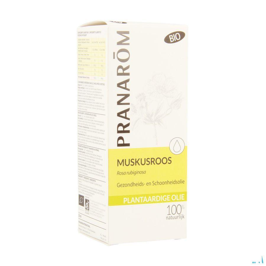 Wilde Rozen Bio Plantaardige Olie 50 ml  -  Pranarom